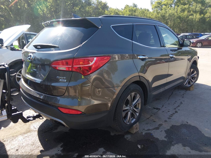 2013 Hyundai Santa fe VIN 5XYZUDLB0DG117836 IAAI salvage auction — FRONT END, Salvage (Missouri), sold $625 on 2026-07-22 (photo 4)