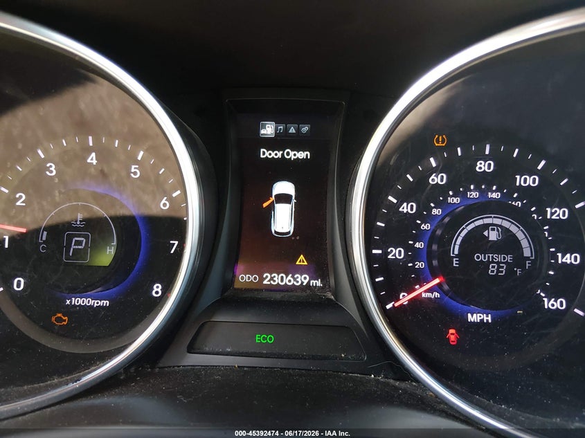 2013 Hyundai Santa fe VIN 5XYZUDLB0DG117836 IAAI salvage auction — FRONT END, Salvage (Missouri), sold $625 on 2026-07-22 (photo 7)