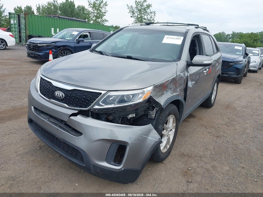 2014 Kia Sorento VIN 5XYKT4A6XEG431909 IAAI salvage auction — LEFT FRONT, Salvage (Florida), sold $1,025 on 2026-07-07 (photo 6)