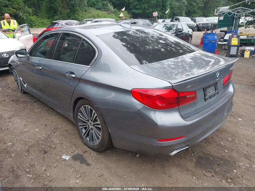 2018 BMW VIN WBAJE7C53JG892174 IAAI salvage auction — FRONT END, Salvage Title, sold $25 on 2026-07-21 (photo 3)