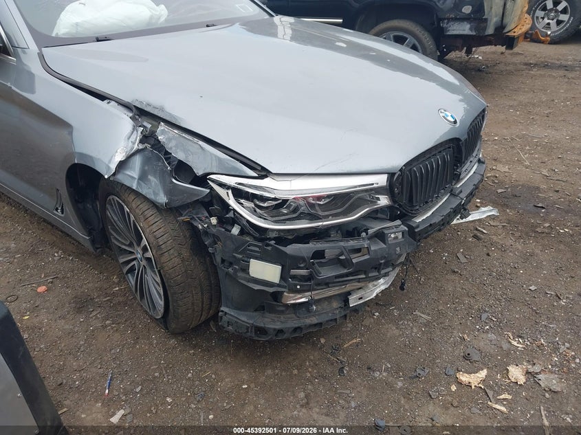 2018 BMW VIN WBAJE7C53JG892174 IAAI salvage auction — FRONT END, Salvage Title, sold $25 on 2026-07-21 (photo 6)