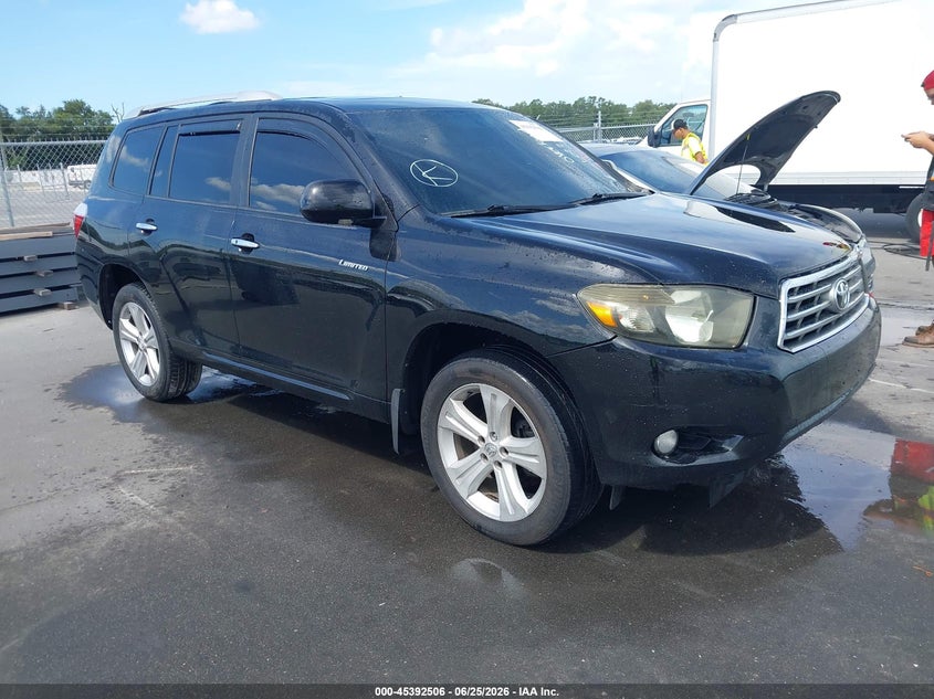 2008 Toyota Highlander VIN JTEES42AX82102267 IAAI salvage auction — NORMAL WEAR, Clear (Florida), sold $2,650 on 2026-07-20 (photo 1)