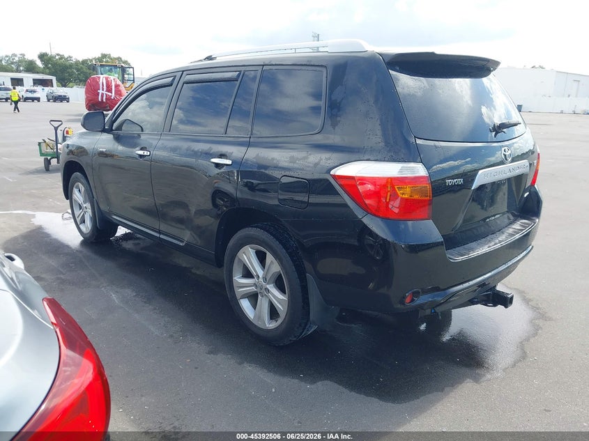 2008 Toyota Highlander VIN JTEES42AX82102267 IAAI salvage auction — NORMAL WEAR, Clear (Florida), sold $2,650 on 2026-07-20 (photo 3)