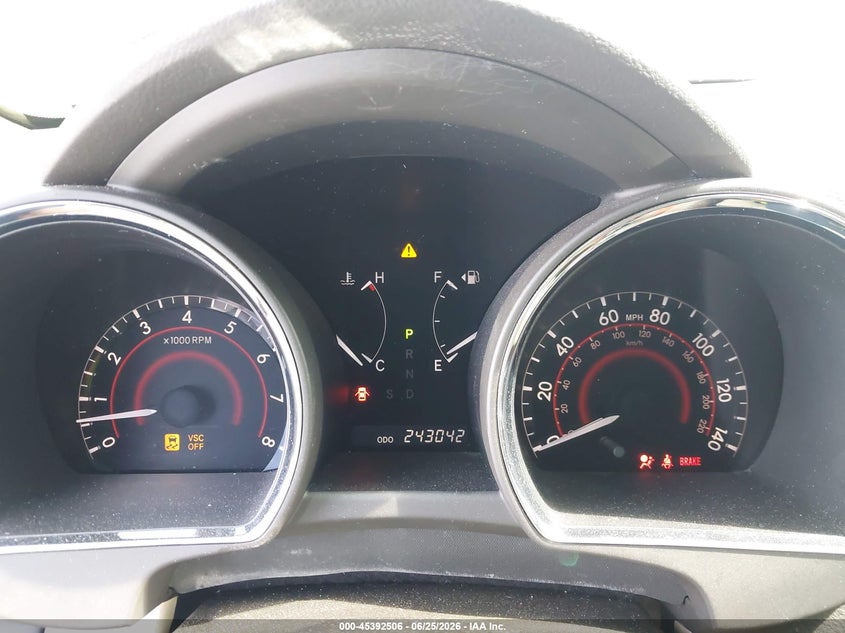 2008 Toyota Highlander VIN JTEES42AX82102267 IAAI salvage auction — NORMAL WEAR, Clear (Florida), sold $2,650 on 2026-07-20 (photo 7)