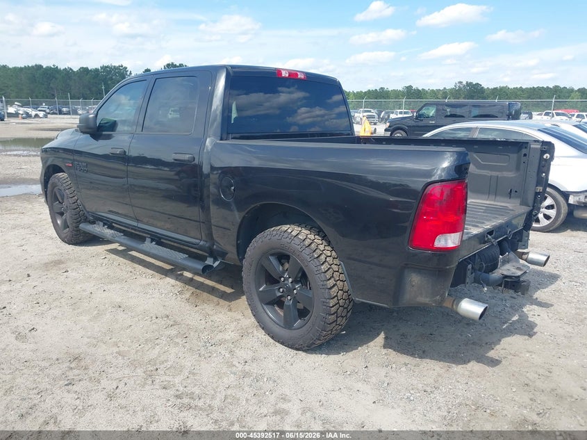 2016 Ram 1500 VIN 3C6RR6KT6GG135844 IAAI salvage auction — REAR END, Salvage (Mississippi), sold $2,850 on 2026-07-31 (photo 3)
