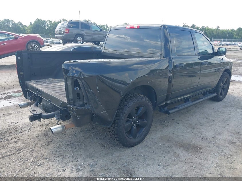 2016 Ram 1500 VIN 3C6RR6KT6GG135844 IAAI salvage auction — REAR END, Salvage (Mississippi), sold $2,850 on 2026-07-31 (photo 4)