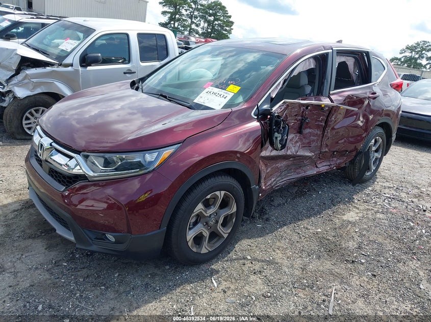 2018 Honda Cr-v VIN 7FARW1H83JE025178 IAAI salvage auction — LEFT & RIGHT, Salvage (Georgia), sold $25 on 2026-07-29 (photo 2)