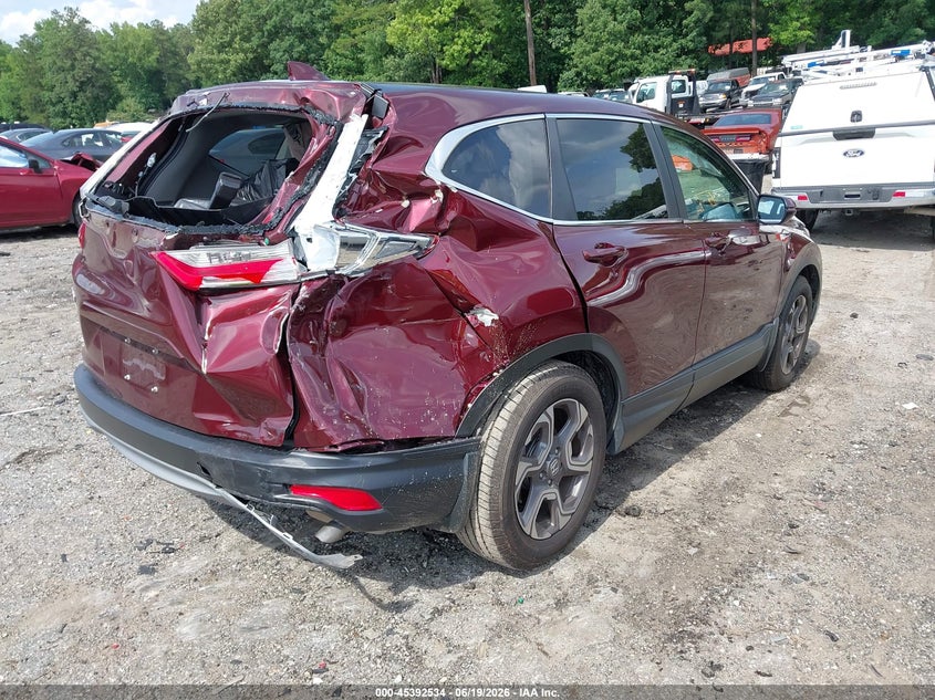 2018 Honda Cr-v VIN 7FARW1H83JE025178 IAAI salvage auction — LEFT & RIGHT, Salvage (Georgia), sold $25 on 2026-07-29 (photo 4)