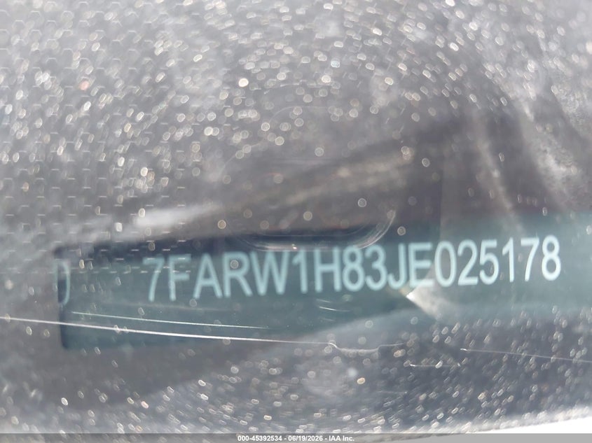 2018 Honda Cr-v VIN 7FARW1H83JE025178 IAAI salvage auction — LEFT & RIGHT, Salvage (Georgia), sold $25 on 2026-07-29 (photo 9)