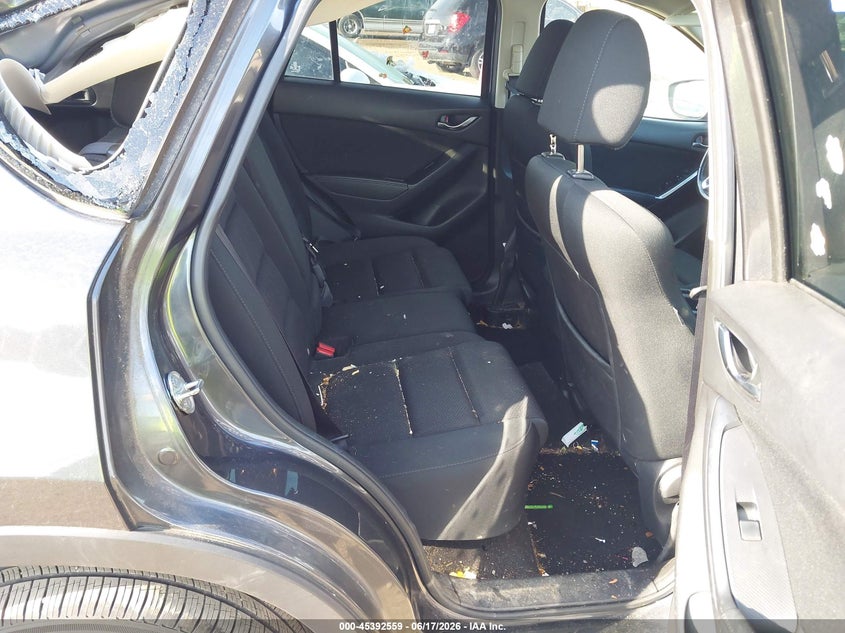 2016 Mazda Cx-5 VIN JM3KE2CY7G0893776 IAAI salvage auction — STORM DAMAGE, Salvage Title, sold $2,150 on 2026-07-30 (photo 8)