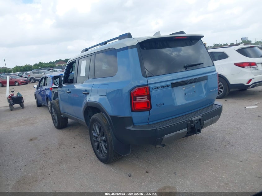2025 Toyota Land cruiser VIN JTEABFAJ6SK037081 IAAI salvage auction — FRONT END, Salvage (Texas), sold $34,750 on 2026-08-17 (photo 3)