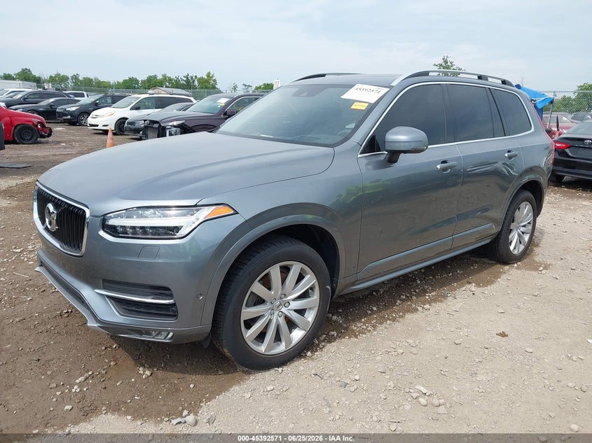 2019 Volvo Xc90 VIN YV4A22PK6K1502362 IAAI salvage auction — REAR END, Salvage Title, sold $7,500 on 2026-07-12 (photo 2)