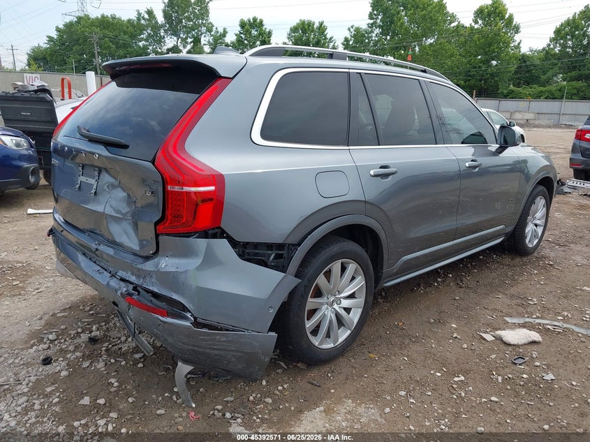 2019 Volvo Xc90 VIN YV4A22PK6K1502362 IAAI salvage auction — REAR END, Salvage Title, sold $7,500 on 2026-07-12 (photo 4)