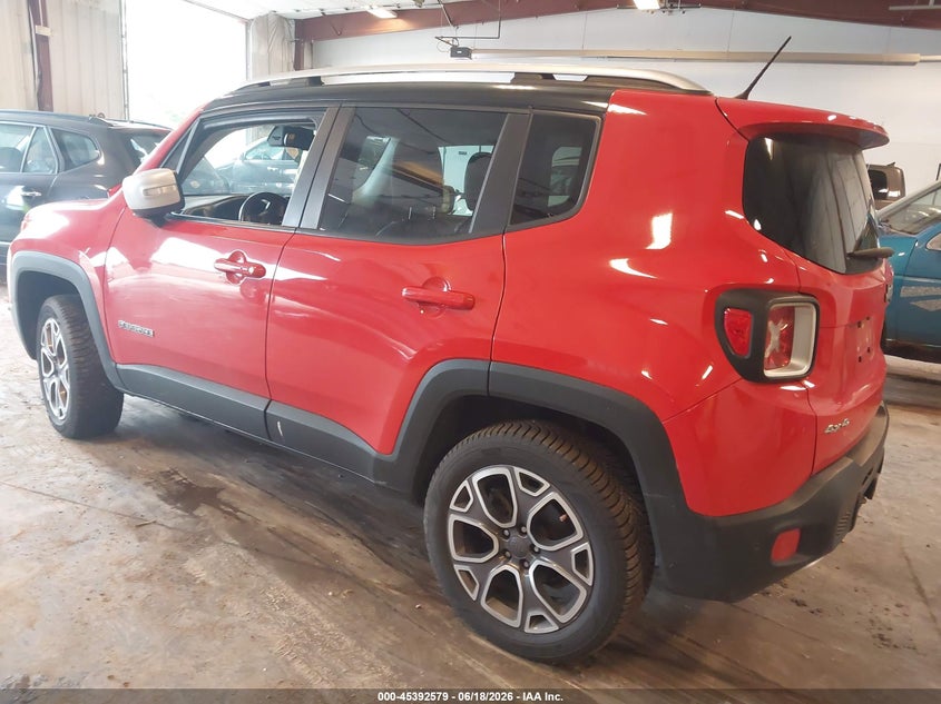 2016 Jeep Renegade VIN ZACCJBDTXGPD46586 IAAI salvage auction — RIGHT FRONT, Clear (Michigan), sold $1,450 on 2026-07-21 (photo 3)