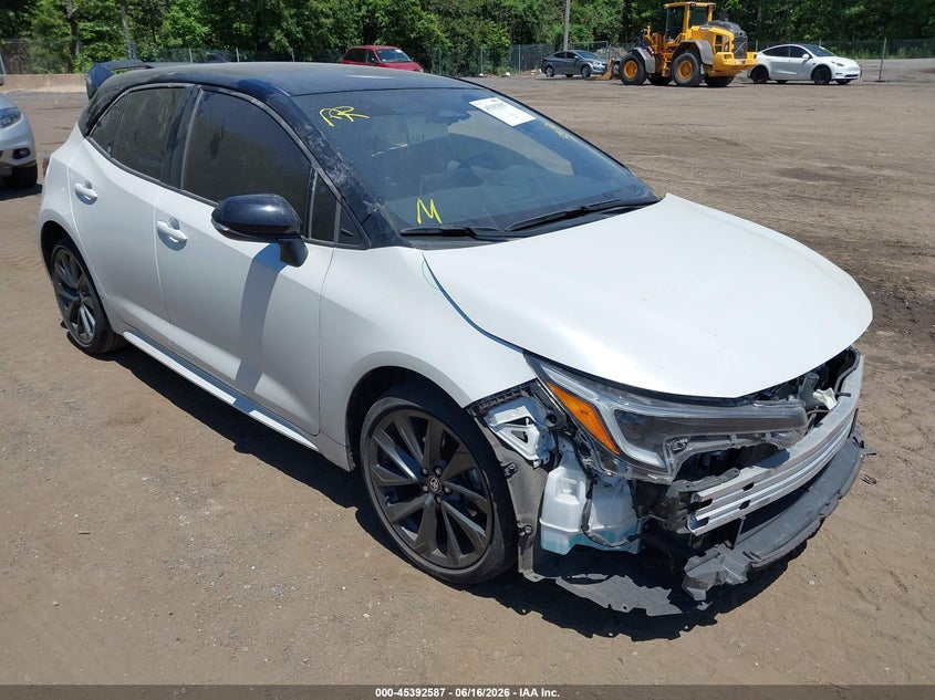 2024 Toyota Corolla VIN JTNC4MBE4R3231279 IAAI salvage auction — LEFT SIDE, Salvage Title, sold $6,200 on 2026-07-22 (photo 1)