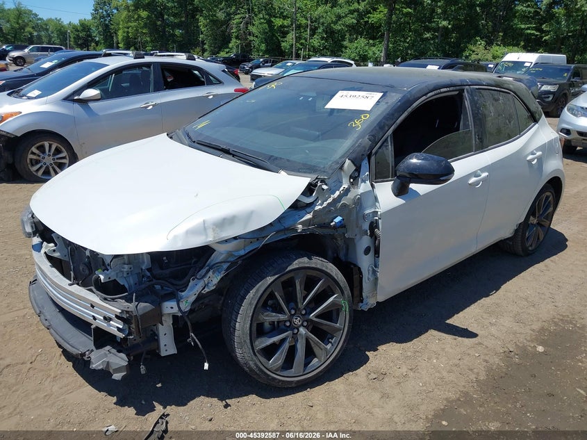 2024 Toyota Corolla VIN JTNC4MBE4R3231279 IAAI salvage auction — LEFT SIDE, Salvage Title, sold $6,200 on 2026-07-22 (photo 2)