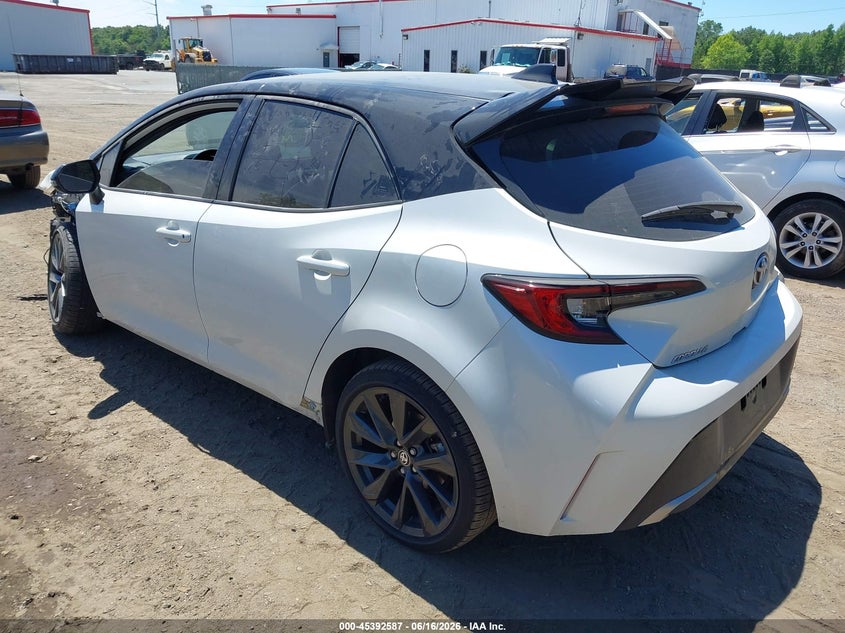 2024 Toyota Corolla VIN JTNC4MBE4R3231279 IAAI salvage auction — LEFT SIDE, Salvage Title, sold $6,200 on 2026-07-22 (photo 3)