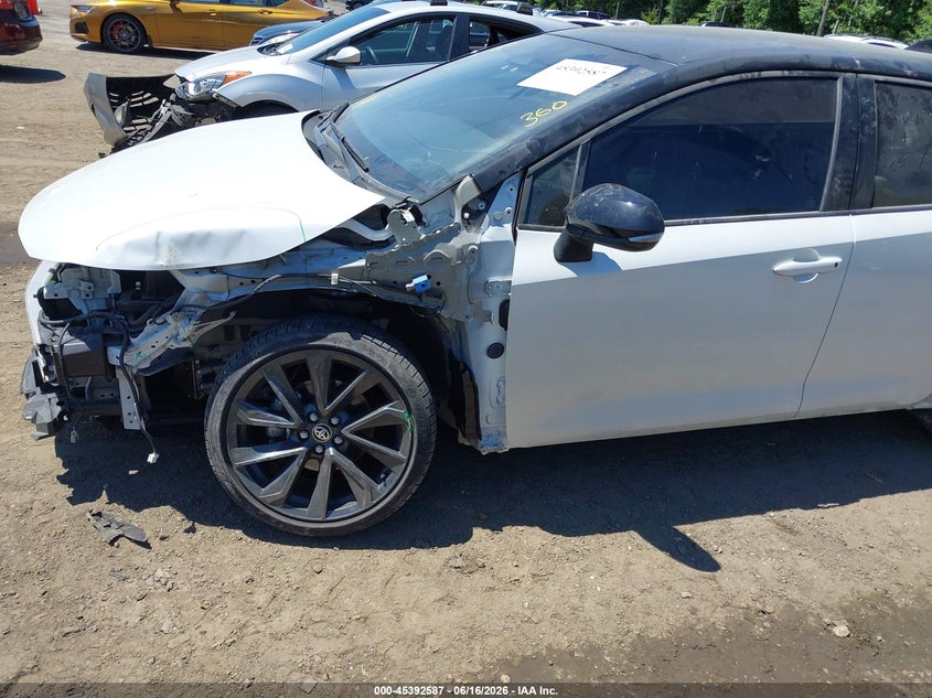 2024 Toyota Corolla VIN JTNC4MBE4R3231279 IAAI salvage auction — LEFT SIDE, Salvage Title, sold $6,200 on 2026-07-22 (photo 6)