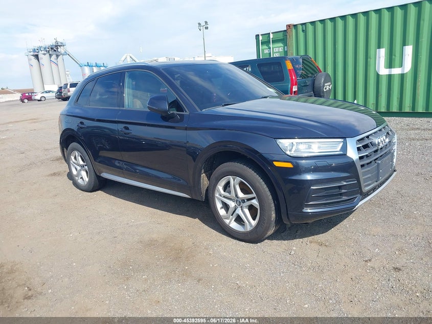 2018 Audi Q5 VIN WA1ANAFY6J2050667 IAAI salvage auction — ELECTRICAL, Salvage Title, sold $25 on 2026-07-28 (photo 1)