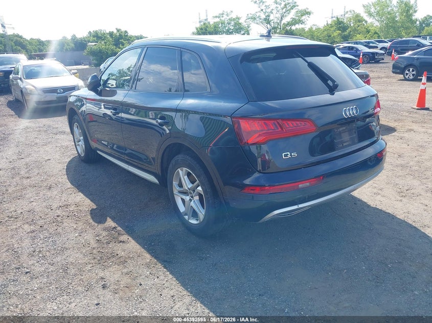 2018 Audi Q5 VIN WA1ANAFY6J2050667 IAAI salvage auction — ELECTRICAL, Salvage Title, sold $25 on 2026-07-28 (photo 3)