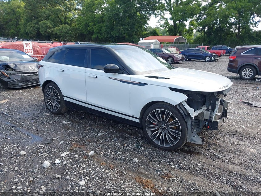 2018 Land rover Range rover velar VIN SALYL2RVXJA750742 IAAI salvage auction — FRONT END, Salvage (Georgia), sold $9,000 on 2026-07-26 (photo 1)