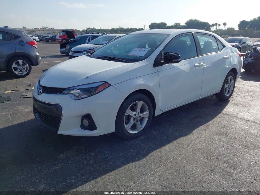 2016 Toyota Corolla VIN 5YFBURHE0GP533578 IAAI salvage auction — SIDE, Salvage Title, sold $3,450 on 2026-07-30 (photo 2)