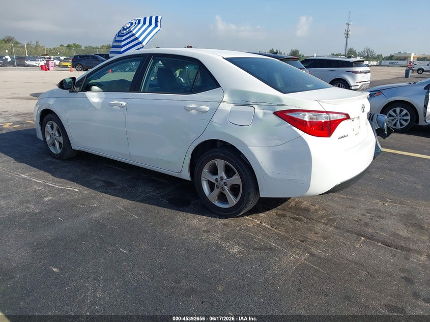 2016 Toyota Corolla VIN 5YFBURHE0GP533578 IAAI salvage auction — SIDE, Salvage Title, sold $3,450 on 2026-07-30 (photo 3)