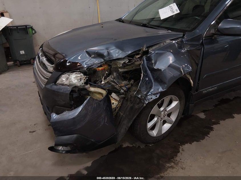 2014 Subaru Outback VIN 4S4BRBDC0E3315851 IAAI salvage auction — LEFT FRONT, Salvage (Idaho), sold $1,400 on 2026-07-10 (photo 6)