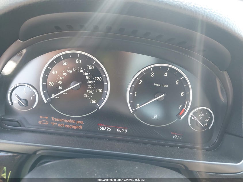2013 BMW 5er VIN WBAFU9C59DDY71436 IAAI salvage auction — NORMAL WEAR, Clear (New York), sold $575 on 2026-07-14 (photo 7)
