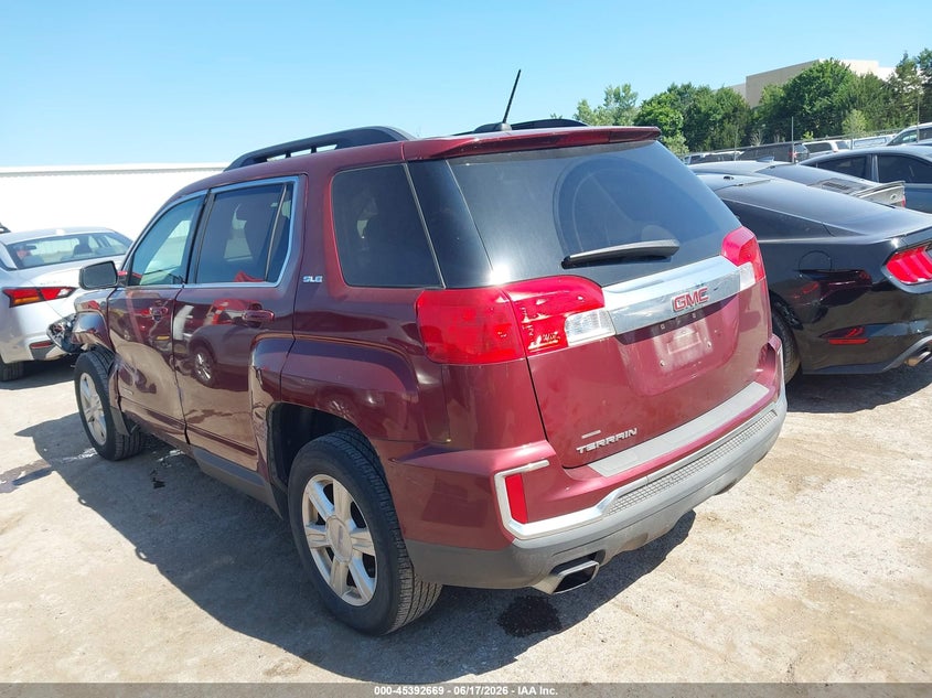 2016 Gmc Terrain VIN 2GKALNEK6G6181212 IAAI salvage auction — LEFT FRONT, Clear (Oklahoma), sold $1,300 on 2026-07-29 (photo 3)