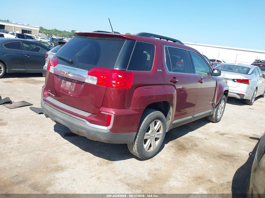 2016 Gmc Terrain VIN 2GKALNEK6G6181212 IAAI salvage auction — LEFT FRONT, Clear (Oklahoma), sold $1,300 on 2026-07-29 (photo 4)