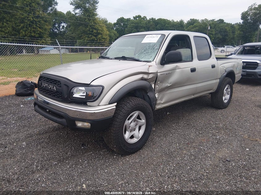 2004 Toyota Tacoma VIN 5TEGM92N04Z386263 IAAI salvage auction — LEFT SIDE, Salvage (South Carolina), sold $2,050 on 2026-07-28 (photo 2)