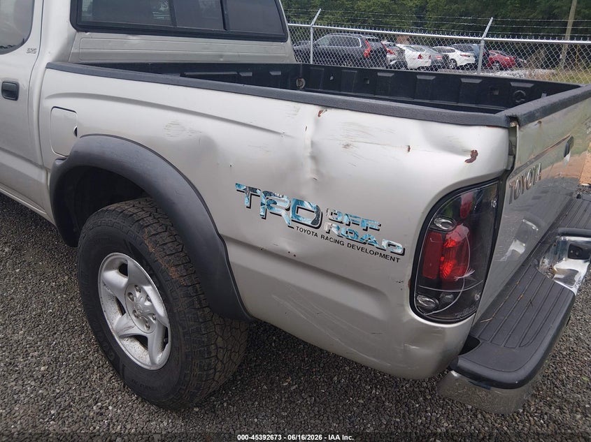 2004 Toyota Tacoma VIN 5TEGM92N04Z386263 IAAI salvage auction — LEFT SIDE, Salvage (South Carolina), sold $2,050 on 2026-07-28 (photo 6)