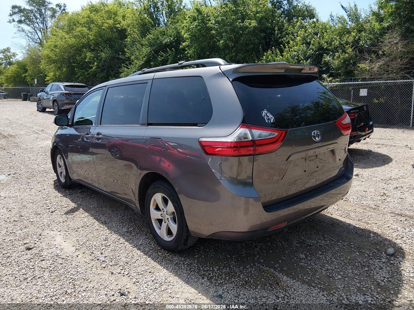 2015 Toyota Sienna VIN 5TDKK3DC4FS582778 IAAI salvage auction — RIGHT FRONT, Salvage (Ohio), sold $3,075 on 2026-07-14 (photo 3)