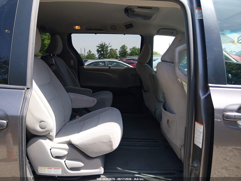 2015 Toyota Sienna VIN 5TDKK3DC4FS582778 IAAI salvage auction — RIGHT FRONT, Salvage (Ohio), sold $3,075 on 2026-07-14 (photo 8)
