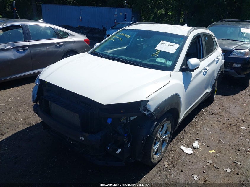 2023 Hyundai Kona VIN KM8K6CAB0PU978697 IAAI salvage auction — FRONT END, Mv-907A (New York), sold $775 on 2026-07-28 (photo 6)
