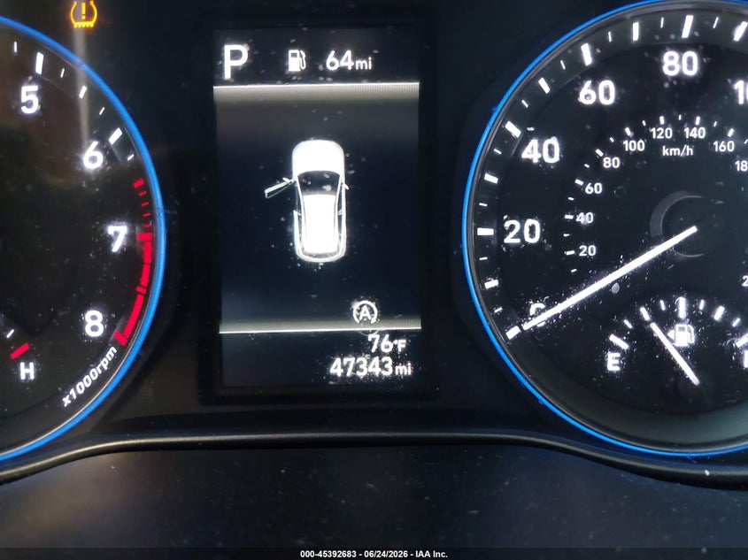 2023 Hyundai Kona VIN KM8K6CAB0PU978697 IAAI salvage auction — FRONT END, Mv-907A (New York), sold $775 on 2026-07-28 (photo 7)