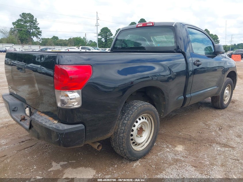 2007 Toyota Tundra VIN 5TFJU52137X002869 IAAI salvage auction — LEFT SIDE, Salvage (Texas), sold $1,750 on 2026-07-23 (photo 4)