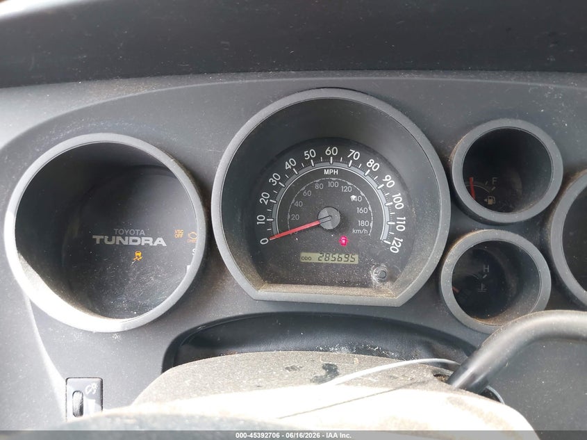 2007 Toyota Tundra VIN 5TFJU52137X002869 IAAI salvage auction — LEFT SIDE, Salvage (Texas), sold $1,750 on 2026-07-23 (photo 7)