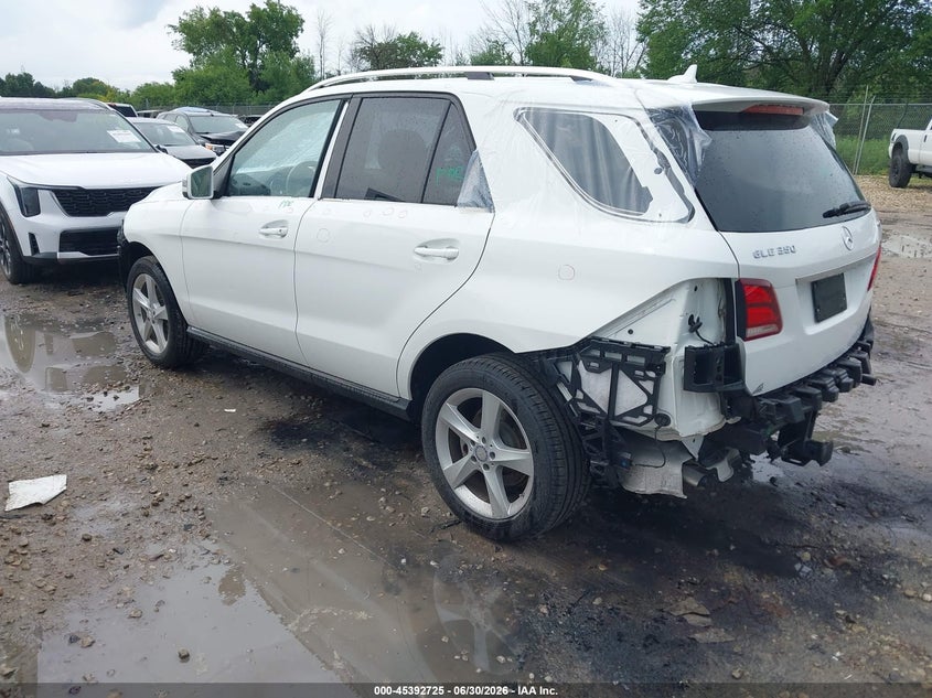 2017 Mercedes-benz Gle VIN 4JGDA5HB7HA882349 IAAI salvage auction — ALL OVER, Clear (Wisconsin), sold $4,350 on 2026-07-09 (photo 3)