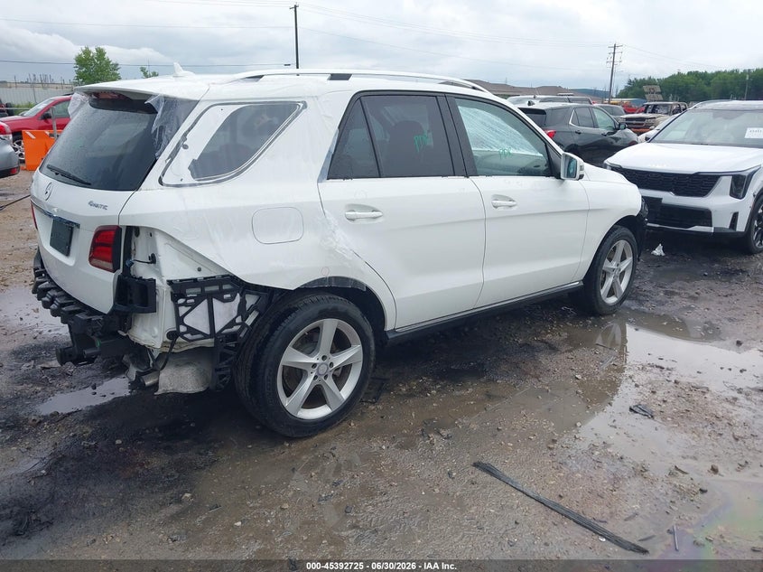 2017 Mercedes-benz Gle VIN 4JGDA5HB7HA882349 IAAI salvage auction — ALL OVER, Clear (Wisconsin), sold $4,350 on 2026-07-09 (photo 4)