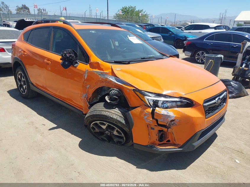 2018 Subaru VIN JF2GTADCXJH272480 IAAI salvage auction — NORMAL WEAR, Salvage (California), sold $2,650 on 2026-07-29 (photo 1)