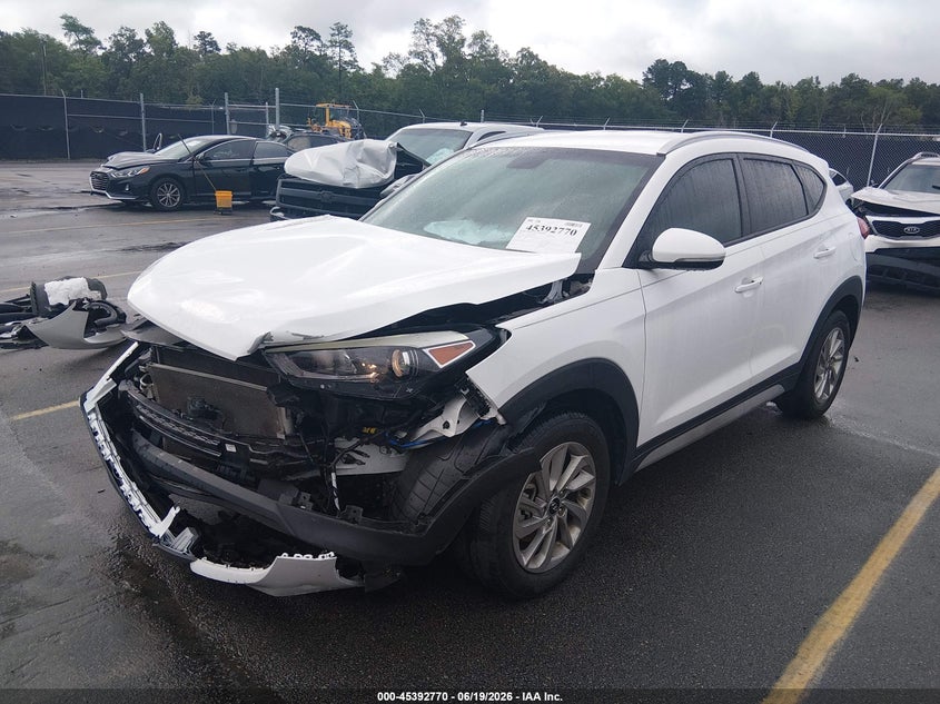 2017 Hyundai Tucson VIN KM8J33A45HU502694 IAAI salvage auction — FRONT END, Salvage (South Carolina), sold $2,050 on 2026-07-29 (photo 2)