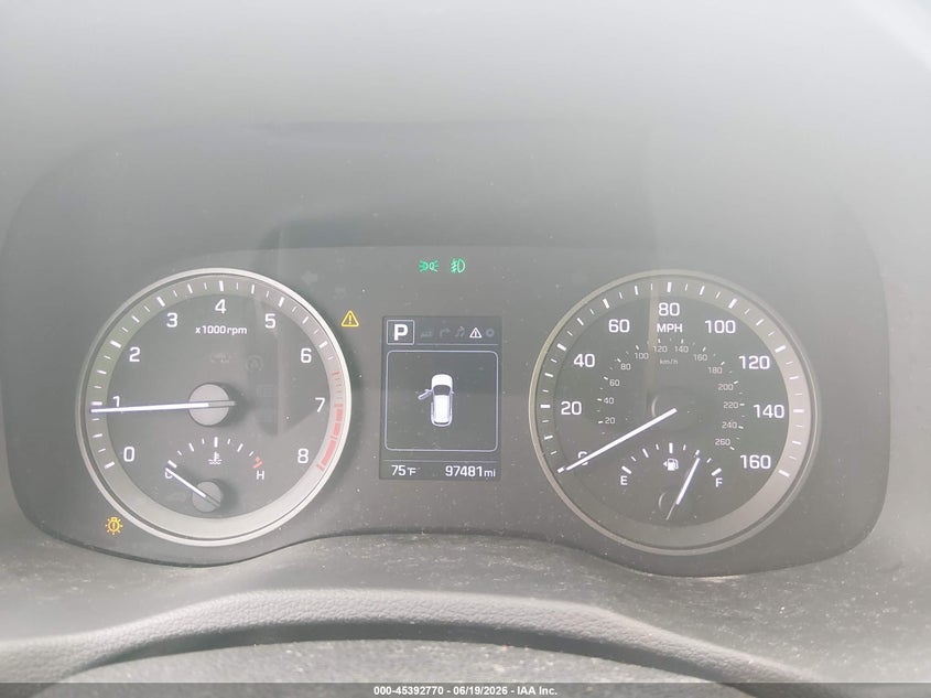 2017 Hyundai Tucson VIN KM8J33A45HU502694 IAAI salvage auction — FRONT END, Salvage (South Carolina), sold $2,050 on 2026-07-29 (photo 7)