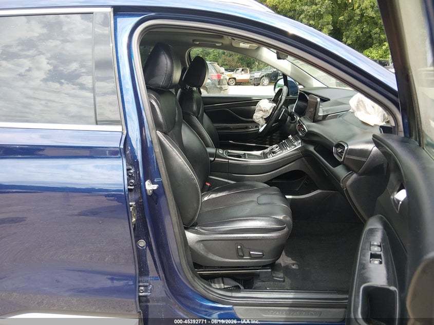 2022 Hyundai Santa fe VIN 5NMS34AJXNH391499 IAAI salvage auction — FRONT END, Salvage Title, sold $4,600 on 2026-07-26 (photo 5)