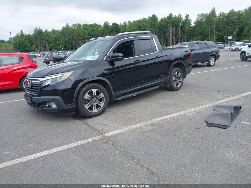 2017 Honda Ridgeline VIN 5FPYK3F64HB003398 IAAI salvage auction — SIDE, Salvage Title, sold $3,150 on 2026-07-20 (photo 2)