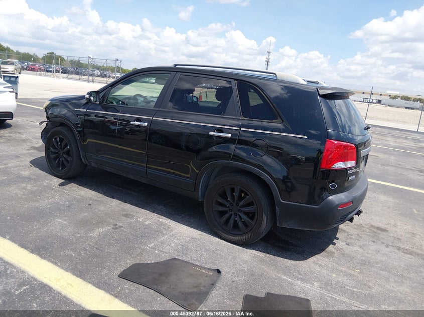2011 Kia Sorento VIN 5XYKU3A16BG007456 IAAI salvage auction — LEFT FRONT, Rebuildable (Florida), sold $1,150 on 2026-07-16 (photo 3)