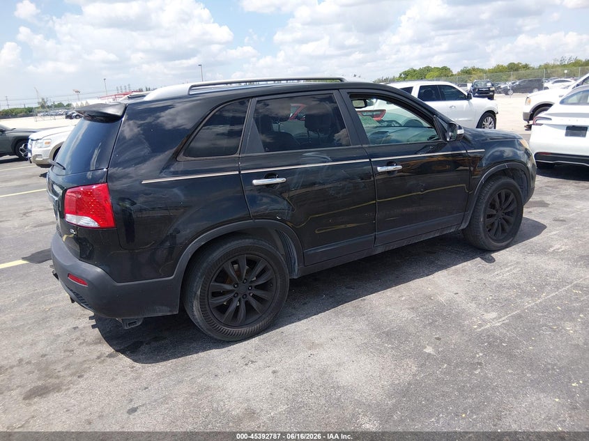 2011 Kia Sorento VIN 5XYKU3A16BG007456 IAAI salvage auction — LEFT FRONT, Rebuildable (Florida), sold $1,150 on 2026-07-16 (photo 4)