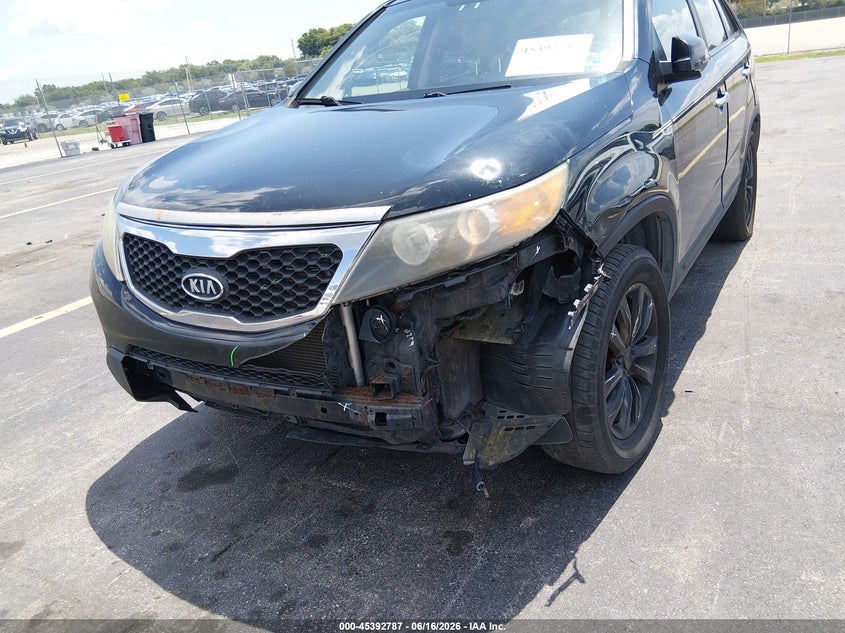 2011 Kia Sorento VIN 5XYKU3A16BG007456 IAAI salvage auction — LEFT FRONT, Rebuildable (Florida), sold $1,150 on 2026-07-16 (photo 6)