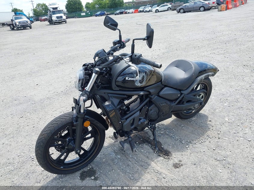 2020 Kawasaki En VIN JKAENEC1XLDA03135 IAAI salvage auction — LEFT SIDE, Salvage (Pennsylvania), sold $875 on 2026-07-14 (photo 2)
